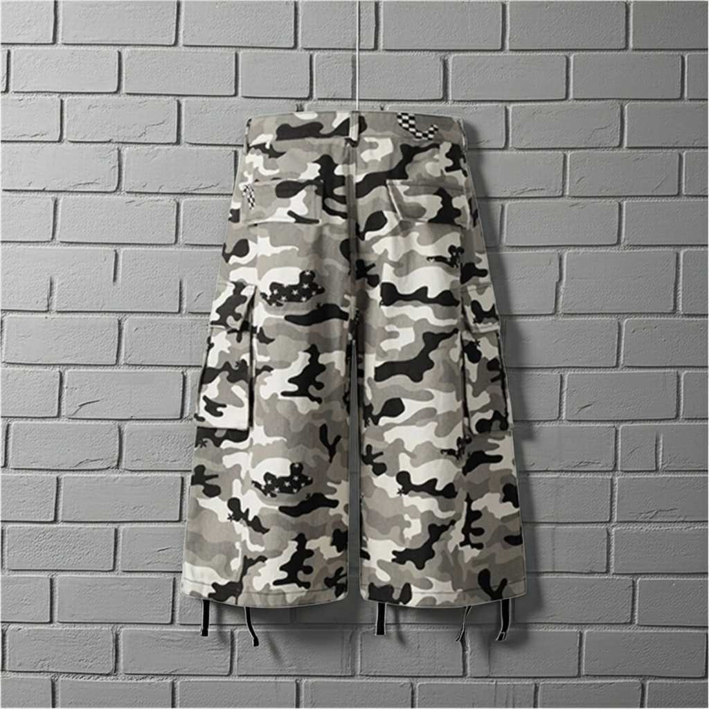 Camouflage Cargo Shorts