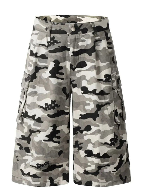 Men's Camouflage Cargo Shorts - RichDrip