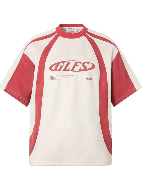 Men's Contrast Raglan Short Sleeve T-Shirt - RichDrip