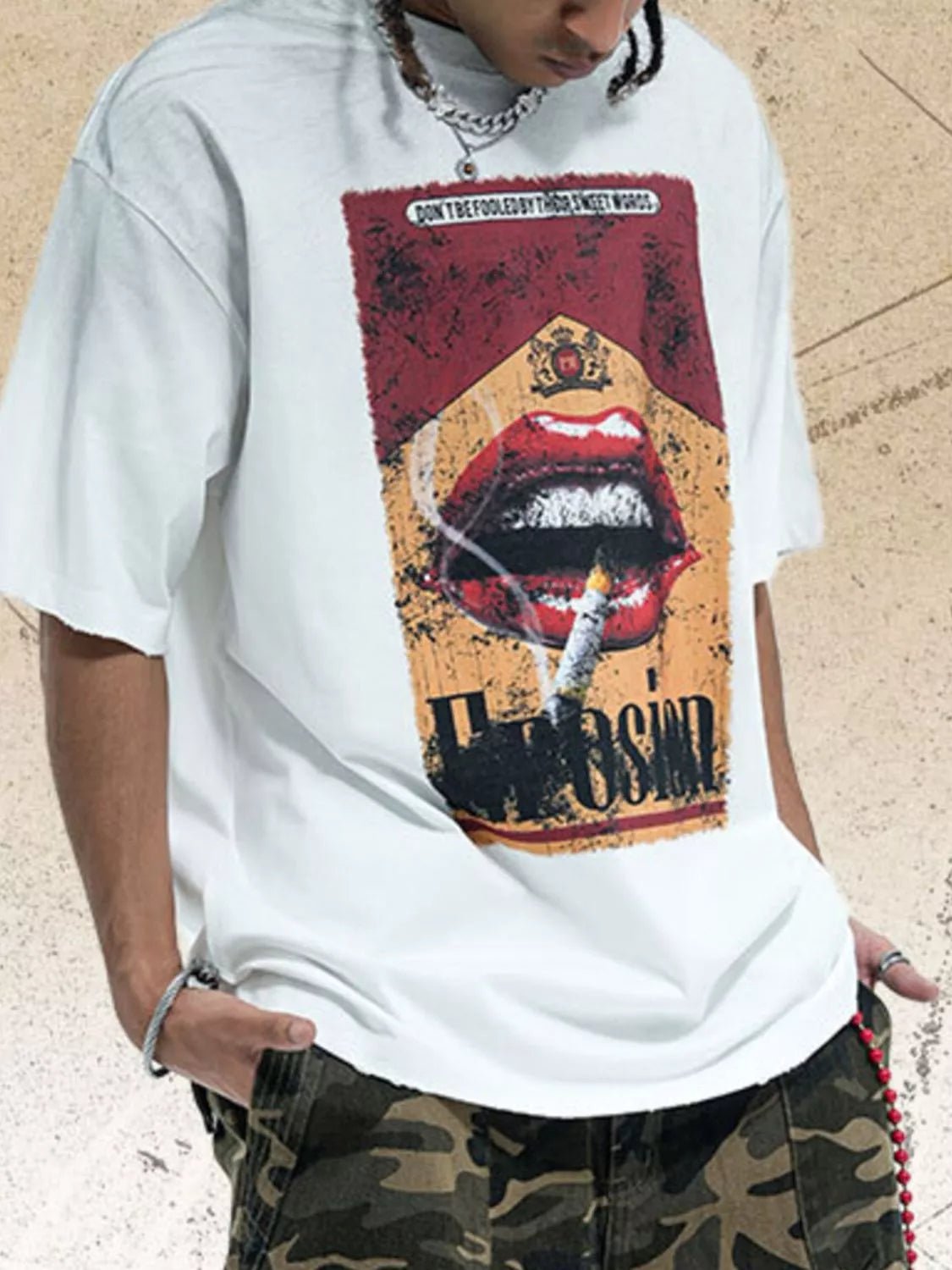 Men's Graphic Half Sleeve Tee – Bold Edition - RichDrip