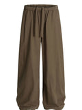 Men's Wide Leg Drawstring Pants - RichDrip