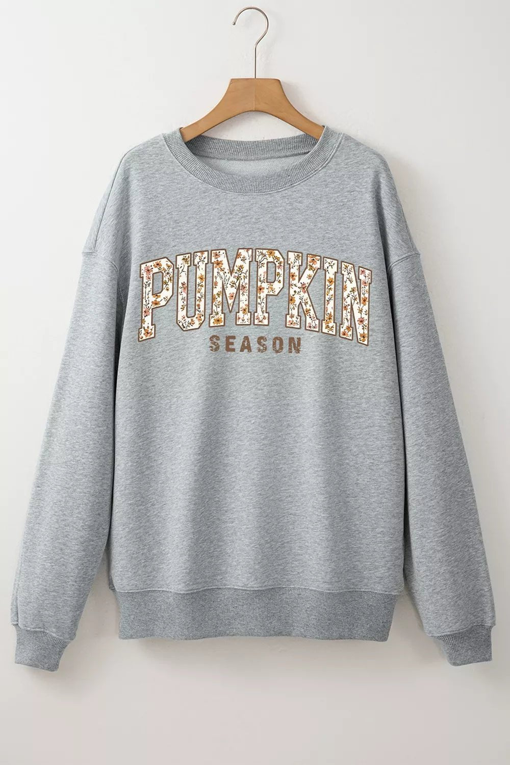 PUMPKIN SEASON Oversized Pullover Sweatshirt - RichDrip